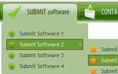 Make A Tabbed Menu Graphics make a tabbed menu graphics Java Jtoolbar Pulldown Menu